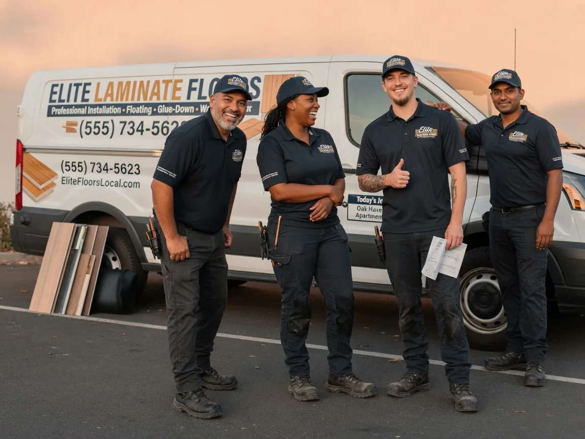 Laminate flooring installation company in Branch, MI